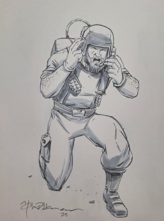 #Joevember is back! Breaking in with Andrew Wildman thanks to <a href="/NukeSimek/">Shane Simek</a>. #GIJoe #ComicArt