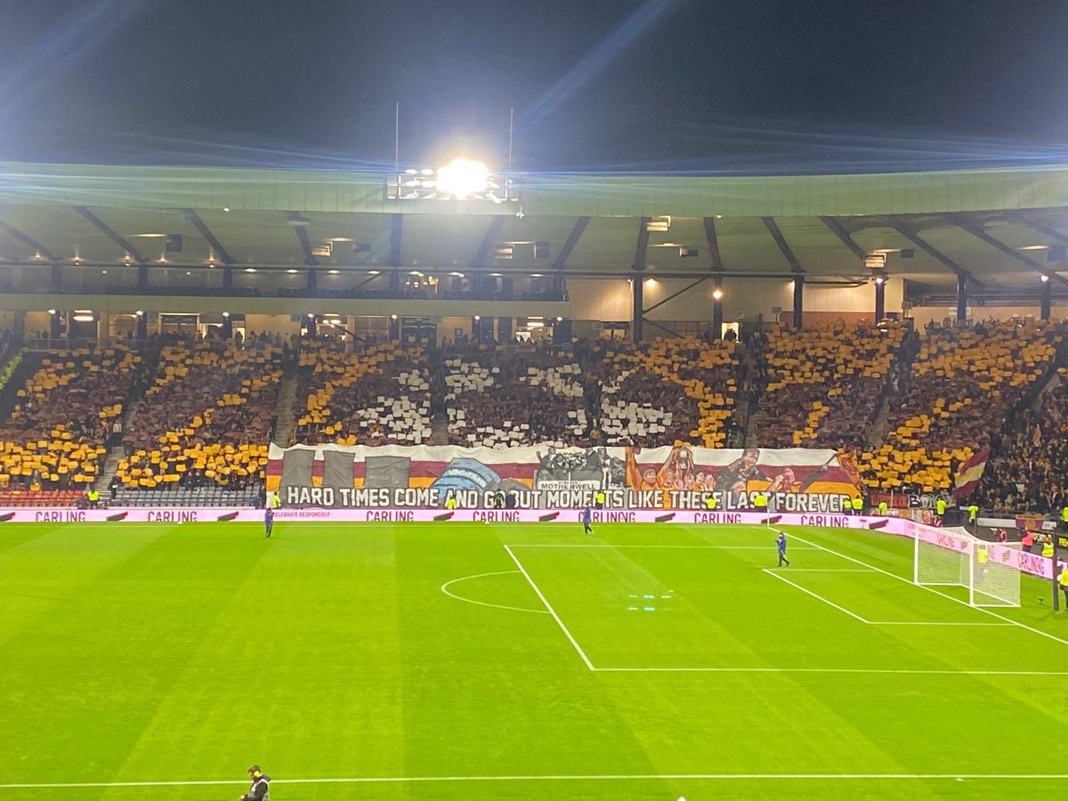 Just a wee bit of perspective I was sitting beside a woman today 91 years of age been at both cup wins in 52 and 91. 

I imagine over that time she's seen many ups and downs. 

Today wasn't our day and that happens. 

 There'll be more ups, more downs and one day hopefully one