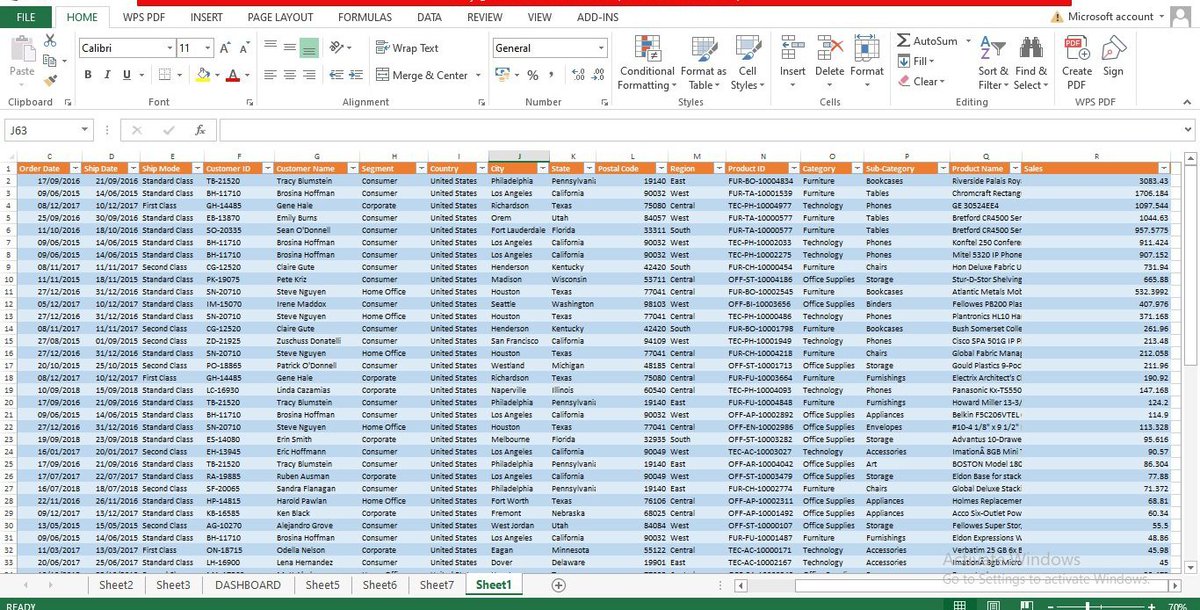 tonyecons's tweet image. DAY 2 of My Data Analytics Journey
I just built my first Sales Performance Dashboard in Excel!
It includes:
Region-wise Sales Visualization
Sales Distribution by Region
Customer Sales Trend
Small progress, but it feels amazing to see the data come alive 🔥
#DataAnalytics #Excel