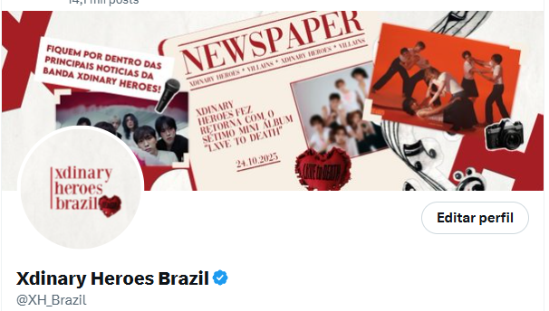 Xdinary Heroes Brazil tweet media