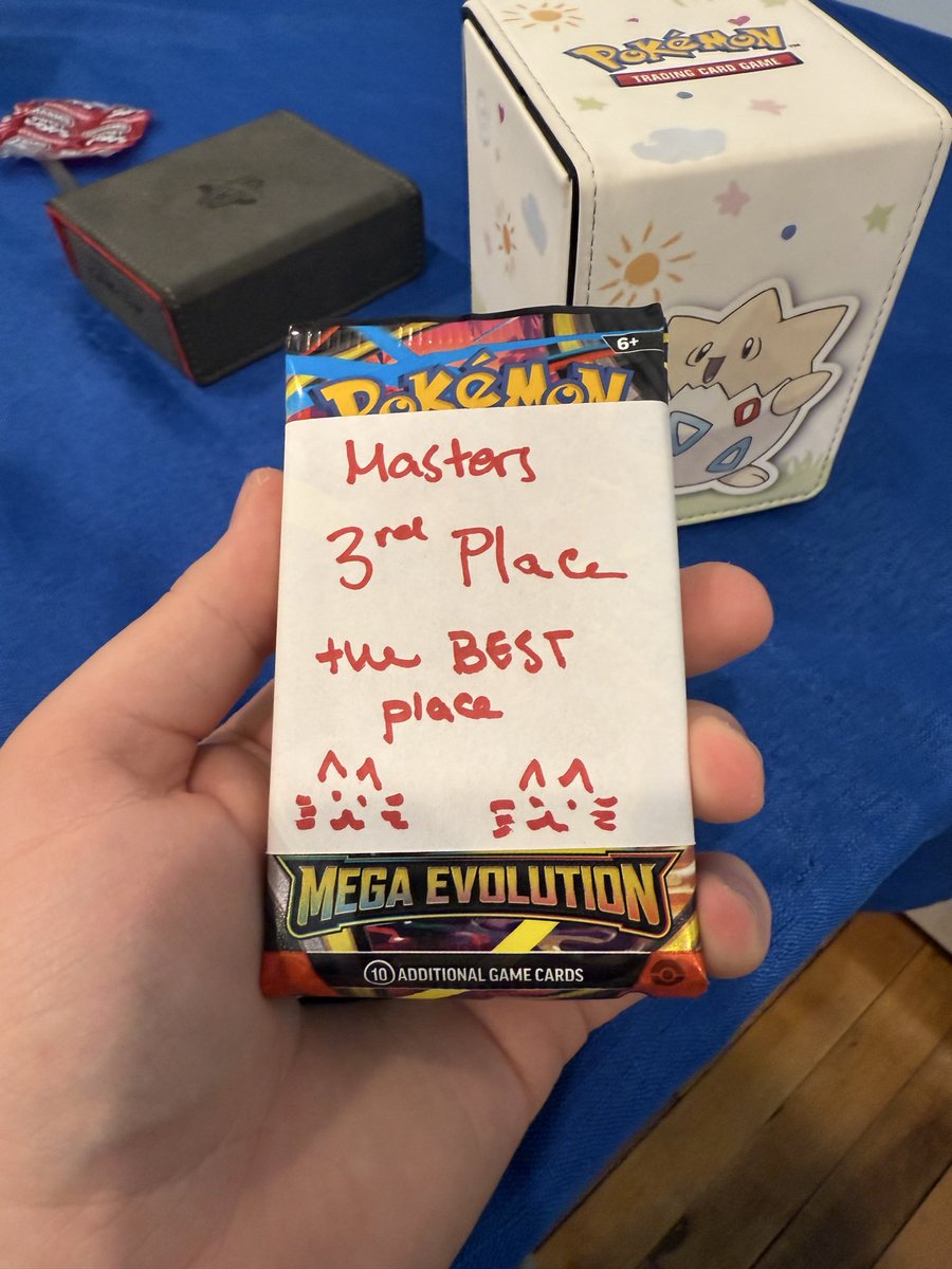 Top 4 at the 3rd Universe league cup! Proud of this finish picking up a new deck. Haven’t been playing much recently so feels great to do well!

R1: Ceruledge W
R2: Tera Box W 
R3: Dragapult T
R4: Pid/Zard L
R5: Zoro/Crustle W (<a href="/Ryanwynnedex/">Ryan Wynne</a>)

T4: Joltic/Dengo L <a href="/hitman25000/">Hartmann Boys</a>