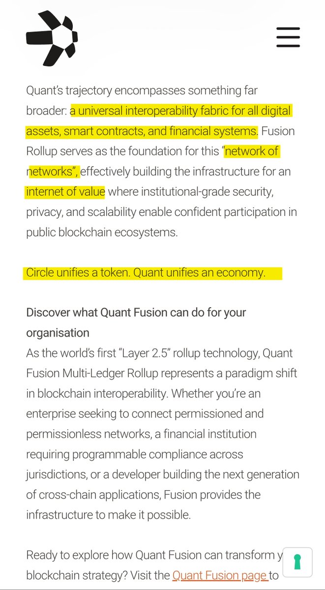 Juelxoxo's tweet image. Quant Overledger is the standard

Your future self will thank you for knowing what Quant is

100k QNT

@KingChanning

#QUANT #QNT #Quantnetwork #XRP #XLM #HBAR #ZBCN #Crypto

youtu.be/jwv7ngrOmdU?si…

quant.network/perspectives/c…