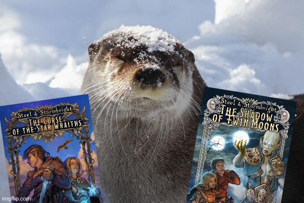 Looking for fantasy books with amazing interior art? I'm so glad you asked, frens, as my swords and sorcery saga, Steel and Stormbright, has just released with its sequel.

If you like stories that aren't afraid to have balls, are pro family, and magic is dangerous, then these