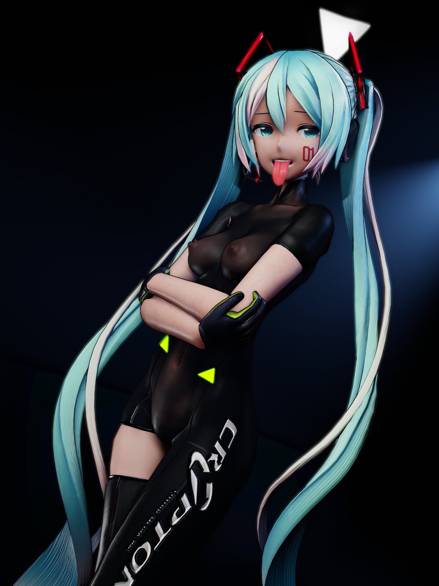 スケスケスーツミクさん 