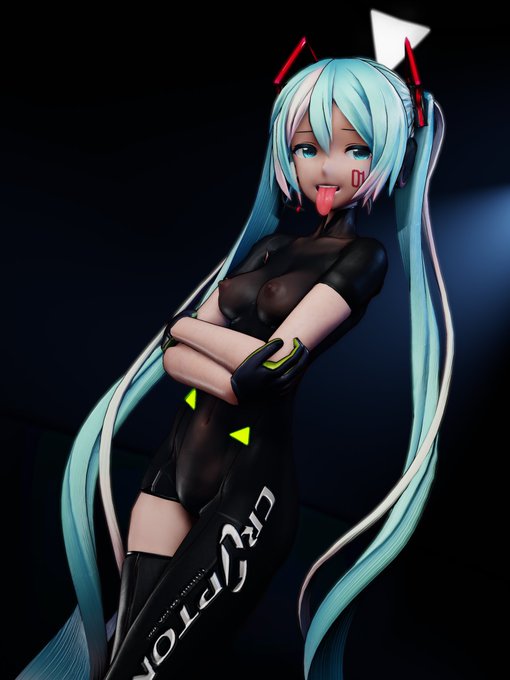 スケスケスーツミクさん 