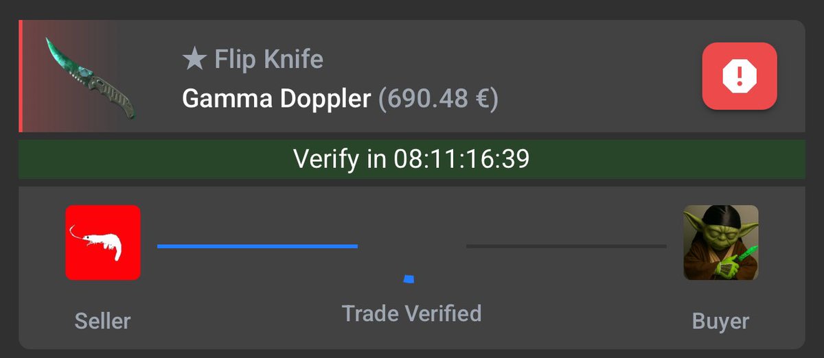 skripexd's tweet image. I have now sold it for 140€ more than I did to the guy who reversed it. Thanks I guess? 👍