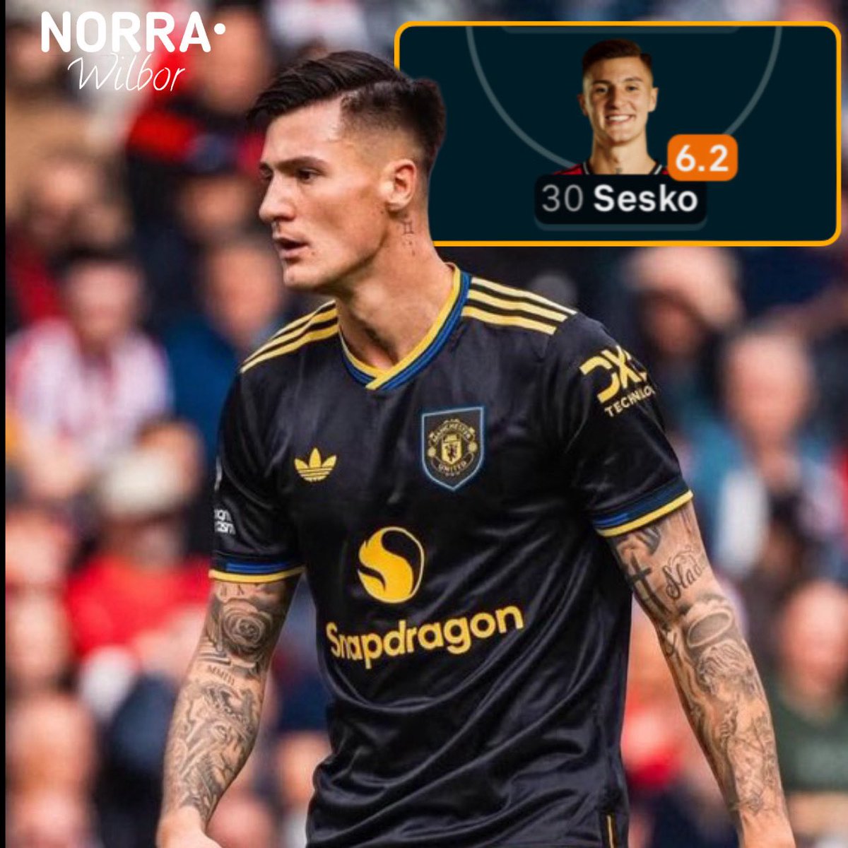 Šeško let us down today. He got so many through balls but couldn’t do anything with them, mostly just waits for the ball to come to him before taking a shot.

Even today, he received plenty of passes in dangerous areas where, with better control, he could’ve made something happen