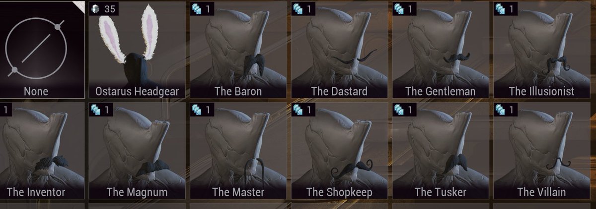 Just found out #Warframe suports #Movember in the most awesome way! Love to see it!