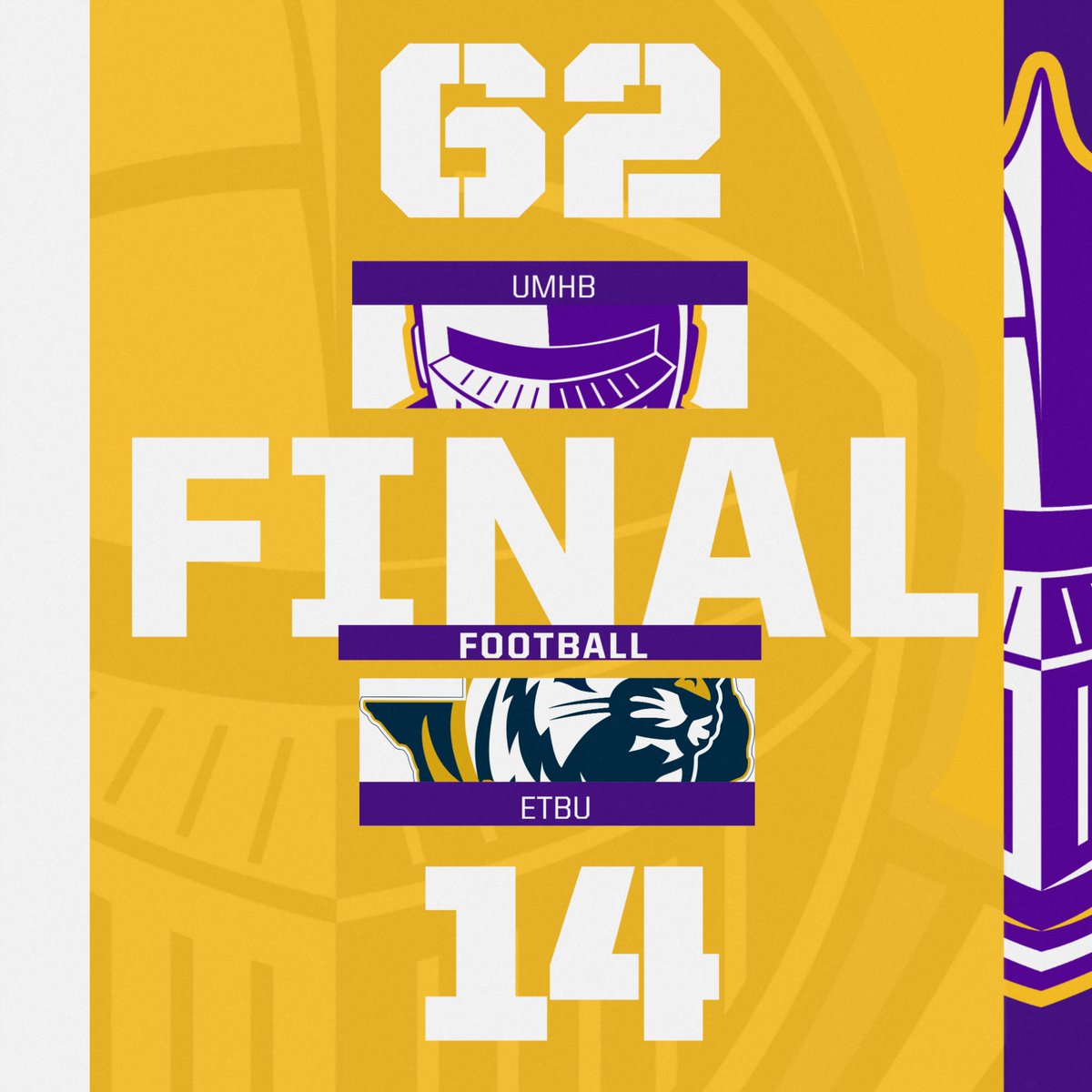 UMHB Football🏈 tweet media