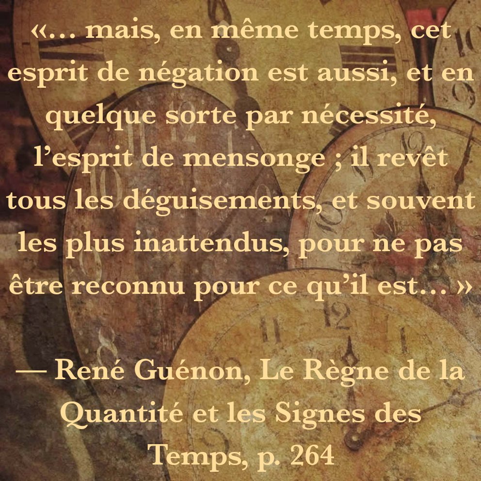 Le petit Guénonien (@lepetitguenon) on Twitter photo 
