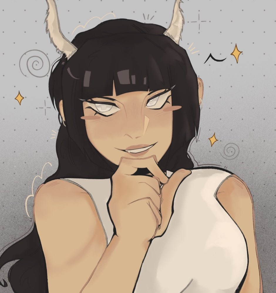 I finished this while watching Rae’s stream just as she was saying she’s gonna make a new character soo…. Here’s the last of Holly Ween :-)