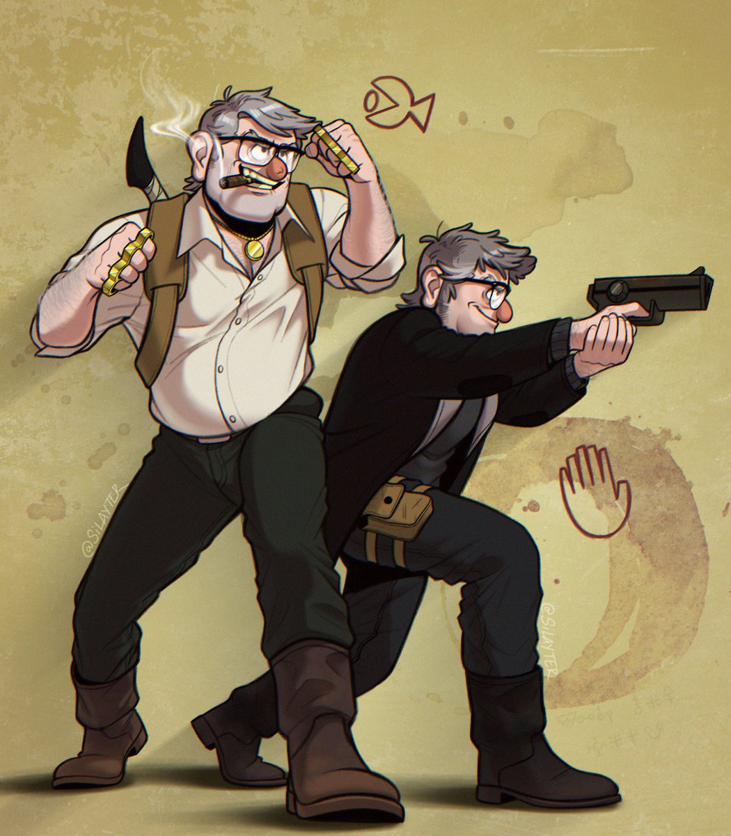 SiLAYTER's tweet photo. I yearned for more sea grunks content 

#GravityFalls #gfcaptainslog #StanleyPines #StanfordPines https://t.co/Lw6501SyFX
