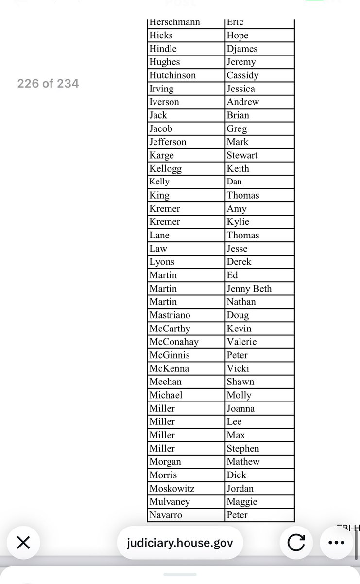 The names of a number of Wisconsinites - including a member of the media and average activists - appear in the Arctic Frost FBI dragnet list released by Kash Patel. Even Vicki McKenna made the Jack Smith list. This should be a bigger story. 

See: x.com/judiciarygop/s…
