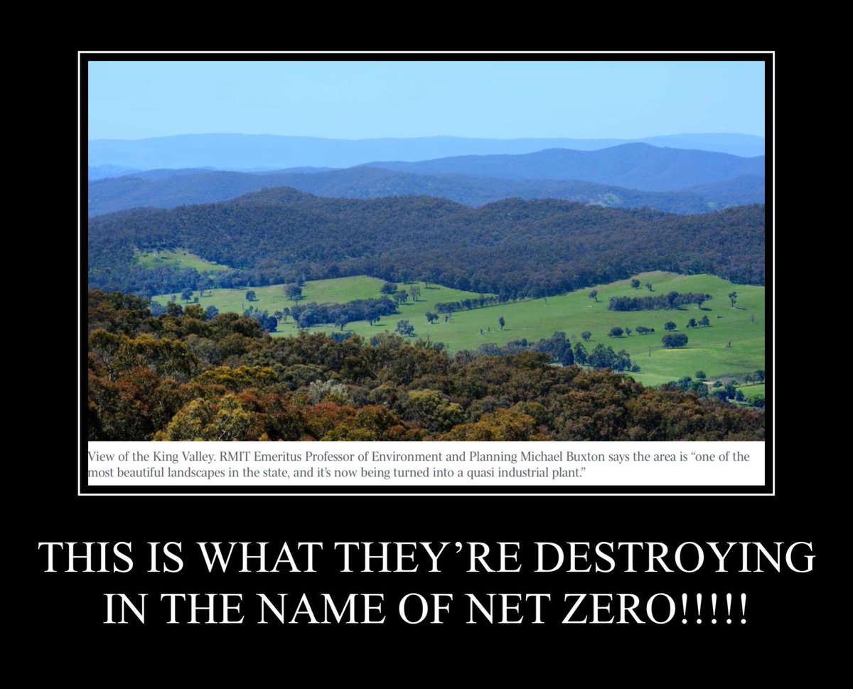 WELCOME TO THE DICTATORSHIP OF VICTORIA. Victoria greenlights mega solar farm despite local fury. 

This is insanity on an epic scale and the sheer contempt shown toward regional and rural Australia and Australians by Labor is utterly disgraceful. 

Neighbours of the proposed