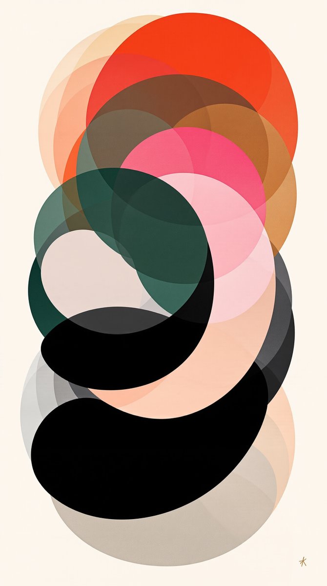 wallpaper_fm's tweet image. Colors intertwined, forming a dance of circles that echoed harmony across the canvas.
#Wallpapers #Wallpapers4k #AbstractArt #ColorHarmony #GeometricDesign #VisualPoetry #ArtisticJourney