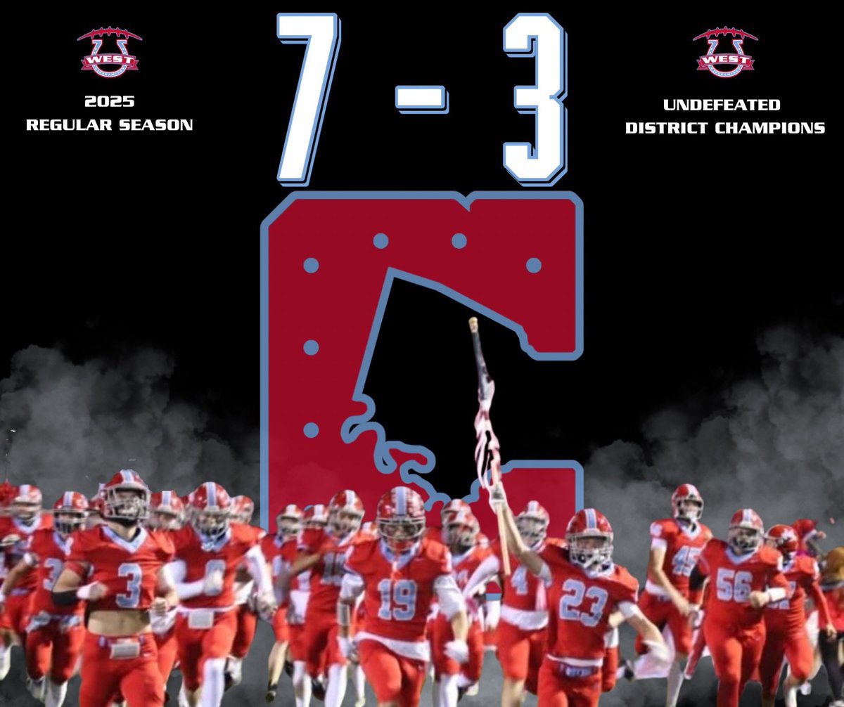 WJCOLTSFootball's tweet photo. 2025 West Jessamine Colts Football:

🔥 🐎 Most regular season wins in 15 seasons 

🔥 🐎 Undefeated District 7 Champions

And we are just getting started—#NewSeason drops on Friday as the Colts host a first round playoff game. #ForTheCounty #ColtPride https://t.co/v9a8JaPyJt