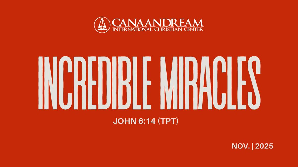 It’s a new month! 🌟

And God is set to do INCREDIBLE MIRACLES in and through you.

Open your heart, expect wonders, and watch God move mightily! 🙏

#IncredibleMiracles #CanaanDreamICC #November2025 #REALChampions