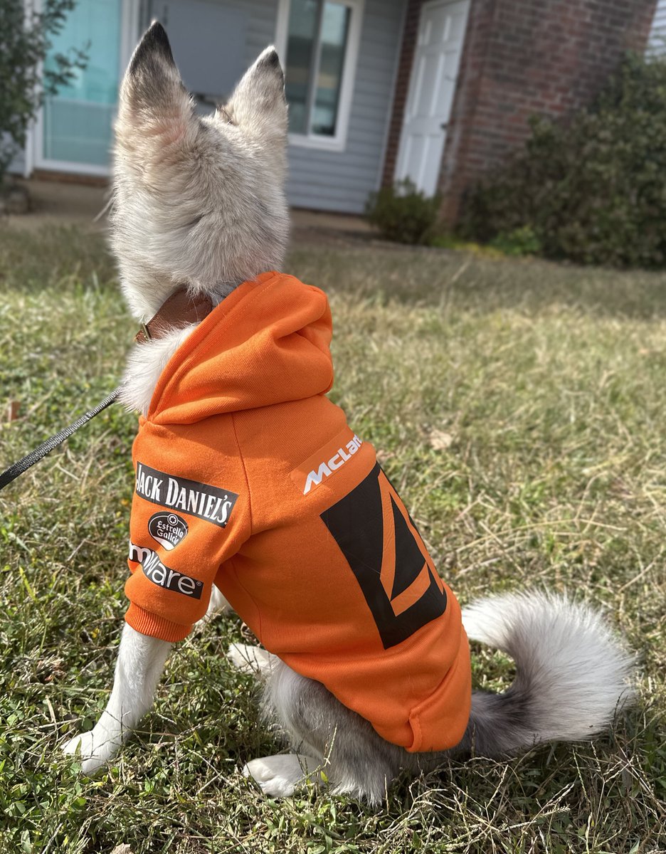 Little Maevis turned one today and dressed up as Lando #LN