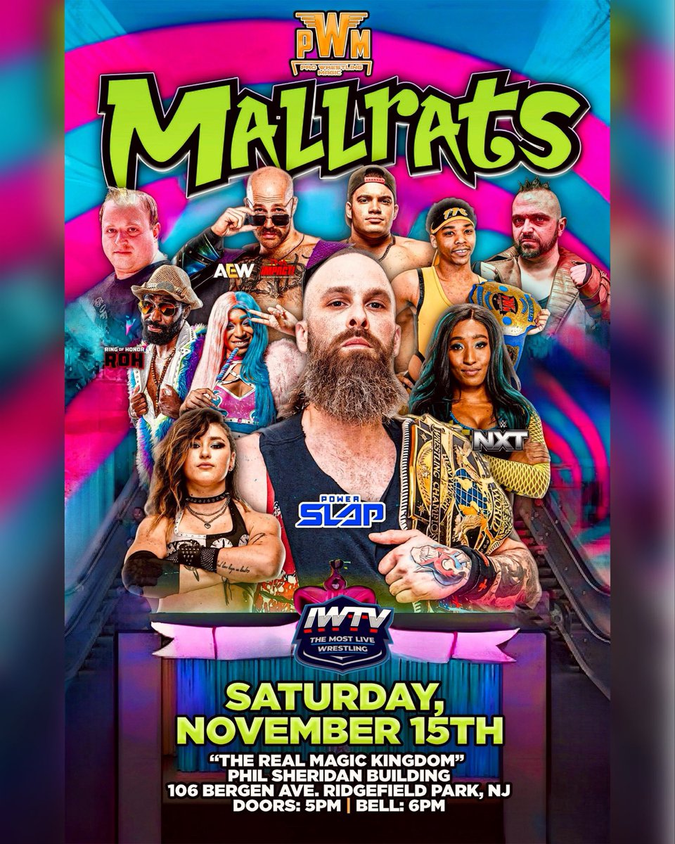 Two Weeks Away! Front Row is almost gone! Get your tickets today!

🎟️: tickettailor.com/events/prowres…
#ThisIsMagic
