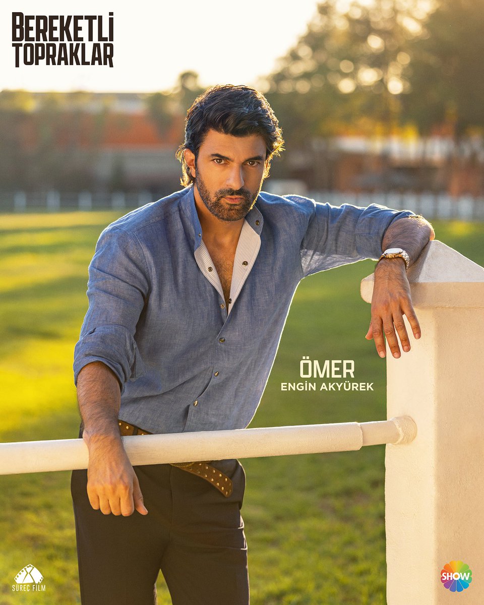 the day we have all been waiting for has finally arrived! we welcome a new story and another role that will leave its mark. We wish you all the best and much success

HoşGeldin ÖmerBereketoğlu

#EnginAkyürek #BereketliTopraklar #ÖmerBereketoğlu