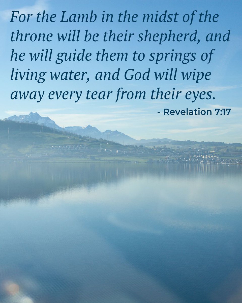 LCMSFoundation's tweet image. On All Saints Sunday, our thoughts turn to those who have died in the Lord. Our tears of longing will be turned to tears of joy when God makes all things new!

#LCMSFoundation #LCMS #ScriptureSaturday #SundayReadings