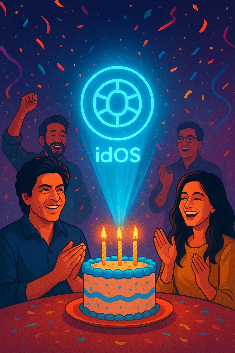 143Meta's tweet image. Clean + professional:
idOS Network is building the identity layer for Web3  privacy-first, interoperable, and user-owned.
Bold + catchy
Your data. Your control. Your identity.
That’s the power of idOS Network — the open identity layer for a decentralized world.
 #HappyBirthdaySRK