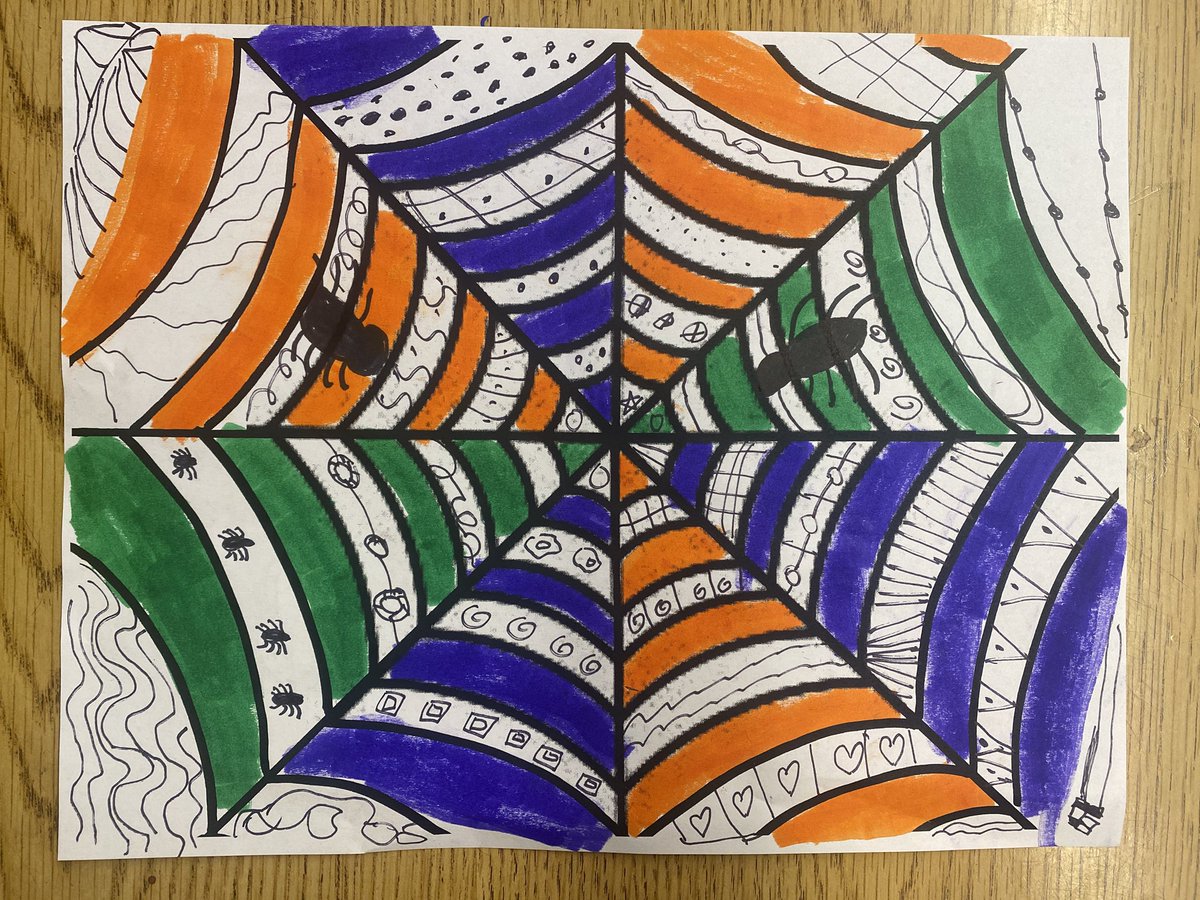 Halloween in the art room! Spiders, bats, and cats… 
Oh my!!! 🕷️ 🦇 🐈‍⬛  <a href="/WSS_SScott/">Stacey Scott</a> <a href="/WPSVisualArt/">WPSVisualArt</a> <a href="/wilmington/">wilmington</a>