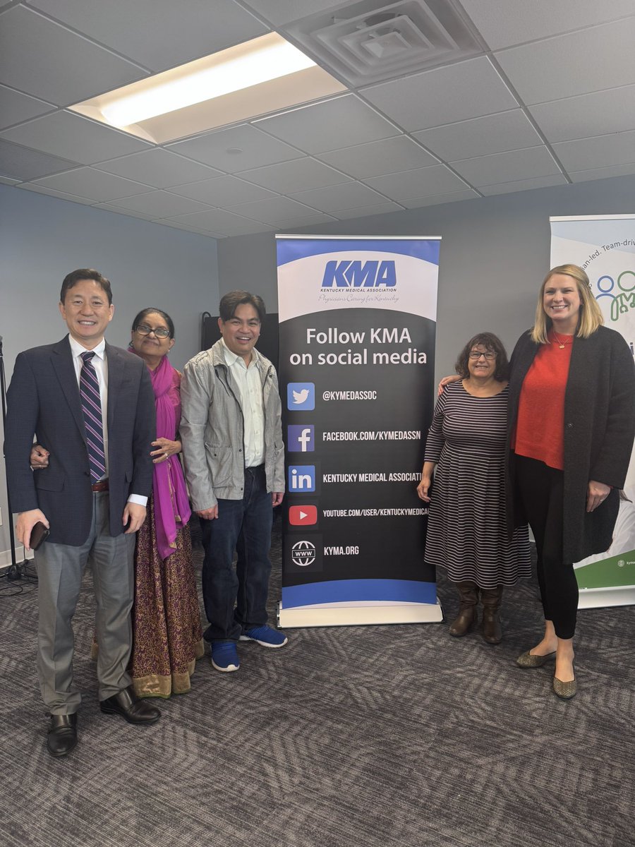 Great discussion and collaboration at <a href="/KYMedAssoc/">KY Medical Assoc</a> KMA Specialty Roundtable. KMA is working with ALL physicians in Kentucky to promote the health of our patients and our communities #physician #leadership