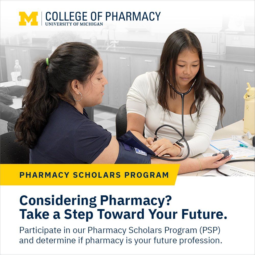 U-M College of Pharmacy tweet media