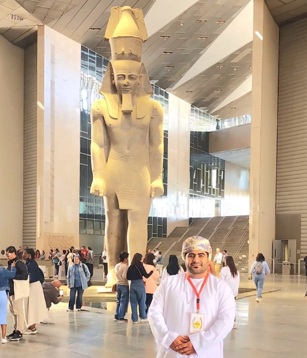 A7SAS_HARD's tweet photo. نبارك لمصر افتتاح المتحف المصري الكبير، هذا الصرح الحضاري الذي يجسد عراقة التاريخ المصري وإبداع الإنسان على مر العصور. ونسأل الله أن يجعله منارةً ثقافية تعكس للعالم جمال تراثها الفرعوني الخالد. مبارك لمصر هذا الإنجاز العظيم. https://t.co/oVT7meBeTr
