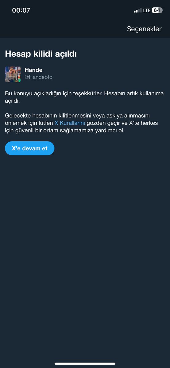 Sizlerden ricam;

Maalesef ki çeşitli borsaların yarattığı mağduriyetler veya türlü fenomenlerin türlü dolandırıcılık eylemlerini paylaştığım için hesabım sürekli olarak spam altında. Yakalasalar kafama sıkacaklar galiba? Ne hırsmış muazzam.

Az önce yine askıya alındı ve yine