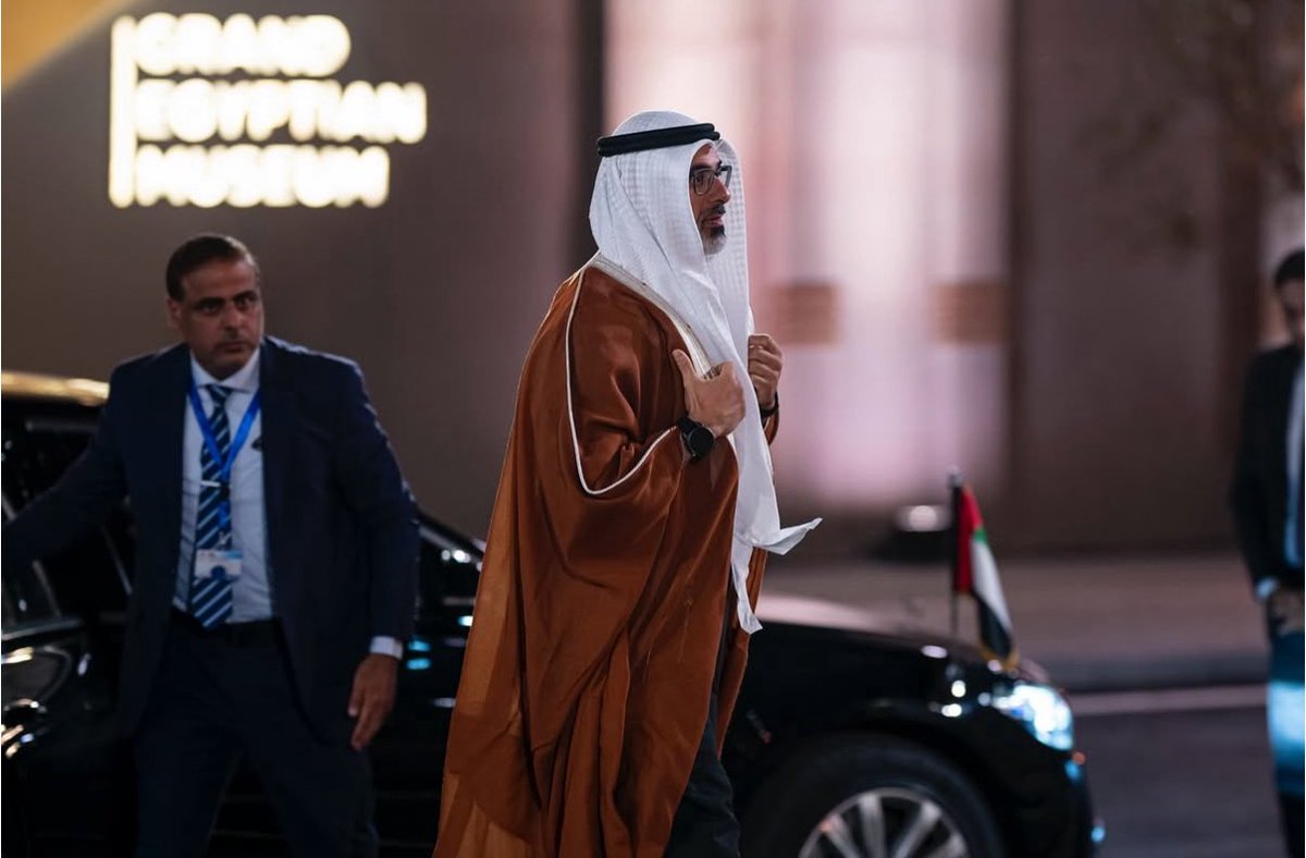 هناك لحظات لا تتكرر في حياة الإنسان يقف عندها الزمن إجلالًا لما تحمله من عظمة ودهشة .. بحضور سمو الشيخ خالد بن محمد بن زايد آل نهيان،  عشنا أمسية استثنائية في حفل افتتاح المتحف المصري الكبير .. ليلة مهيبة شهدها العالم، تألقت فيها مصر بحضورها الثقافي والإنساني، وقدّمت درساً جديداً