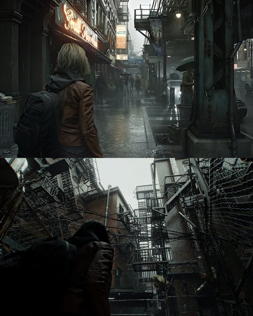 اللقطتين ذي خلتني أوقف عندها و اتأملها فقط و تأكيد أن مُقبلين على شيء أسطوري و قوي جداً فيها كمية تفاصيل مُرعبة فتخيل تشوفها من الشاشة الخاصة فيك بكل وضوح و صفاوة !!! هنا ينتهي الكلام والله لكن أثق في كابكوم ثقة عمياء 🖤