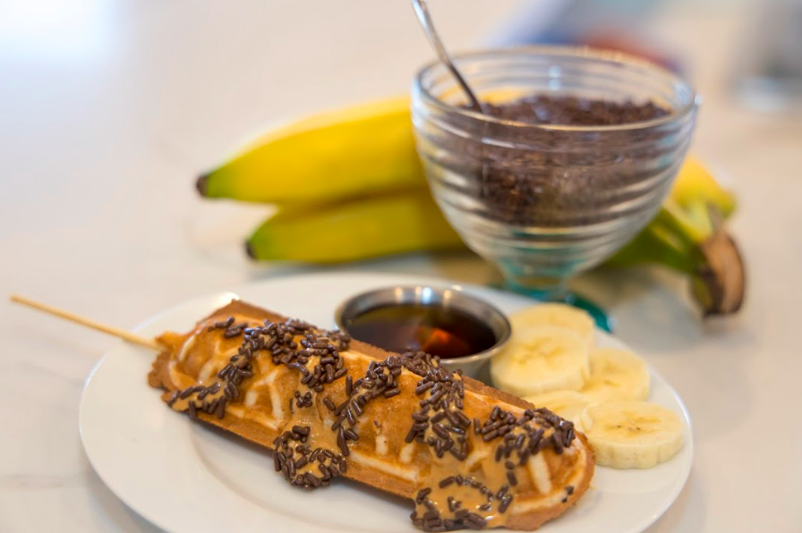 New month. New Wafflerita. New obsession. 😍

Meet the Elvis Wafflerita — Banana, Peanut Butter, and Maple Syrup all stuffed and drizzled to perfection. Bonus if you add Chocolate Sprinkles!

One bite and you’ll be all shook up. 💫