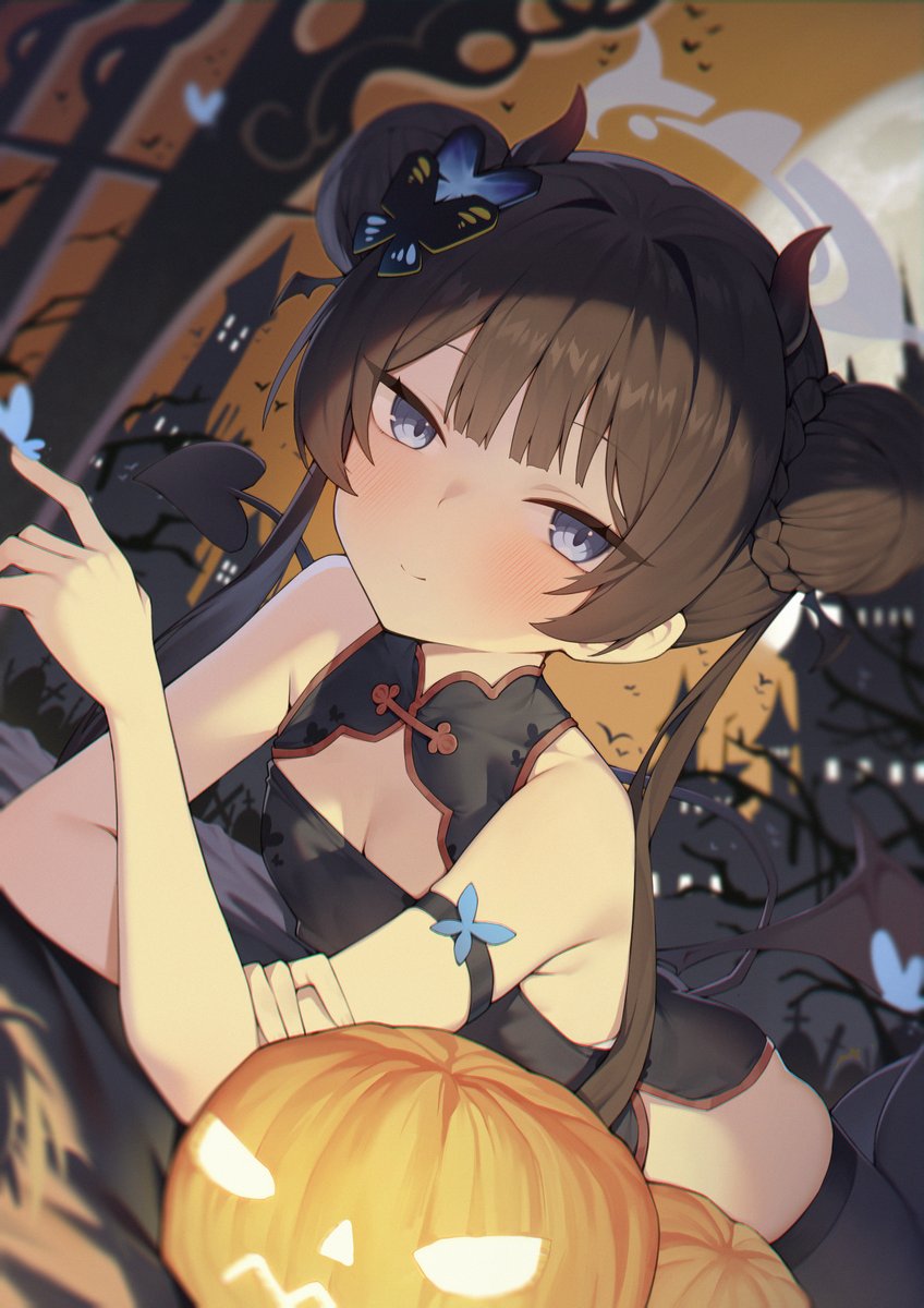 完璧に遅れたんだけど🎃ハッピーハロウィン🎃
#ブルアカ
