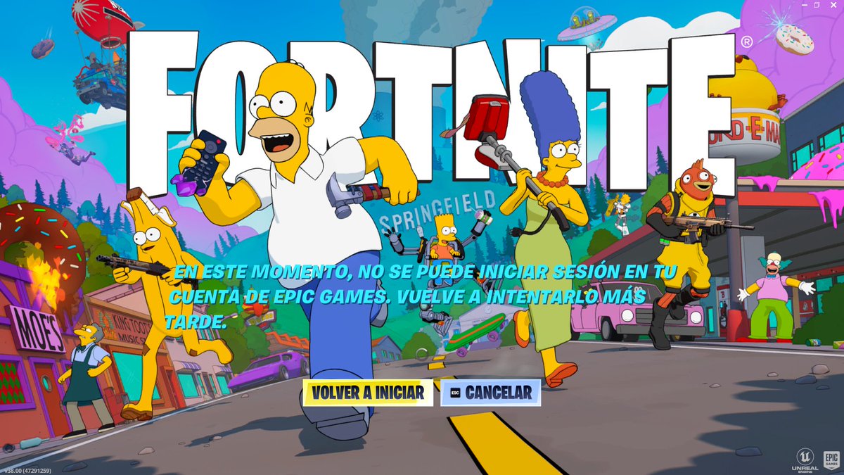 codepcpy's tweet image. Muchos jugadores están presentando problemas al intentar iniciar sesión en Fortnite, si te ocurre algo similar no te preocupes, es algo general.
Si te gusta mi contenido, usa el código ‘PCPY’ en la tienda, gracias ❤️ #ad
#Fortnite