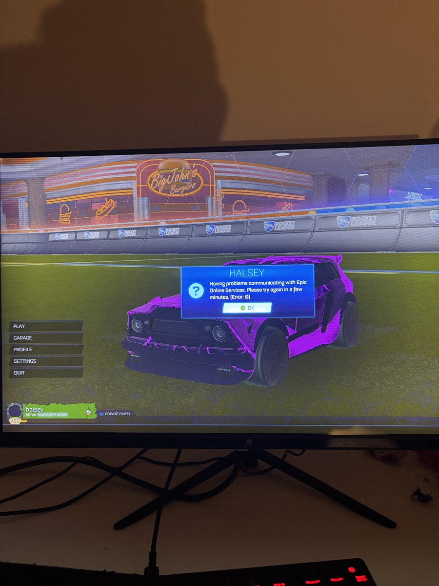 . <a href="/RL_Status/">Rocket League Status</a> <a href="/RocketLeague/">Rocket League</a> just fix the Servers please I can’t Play the Tourny