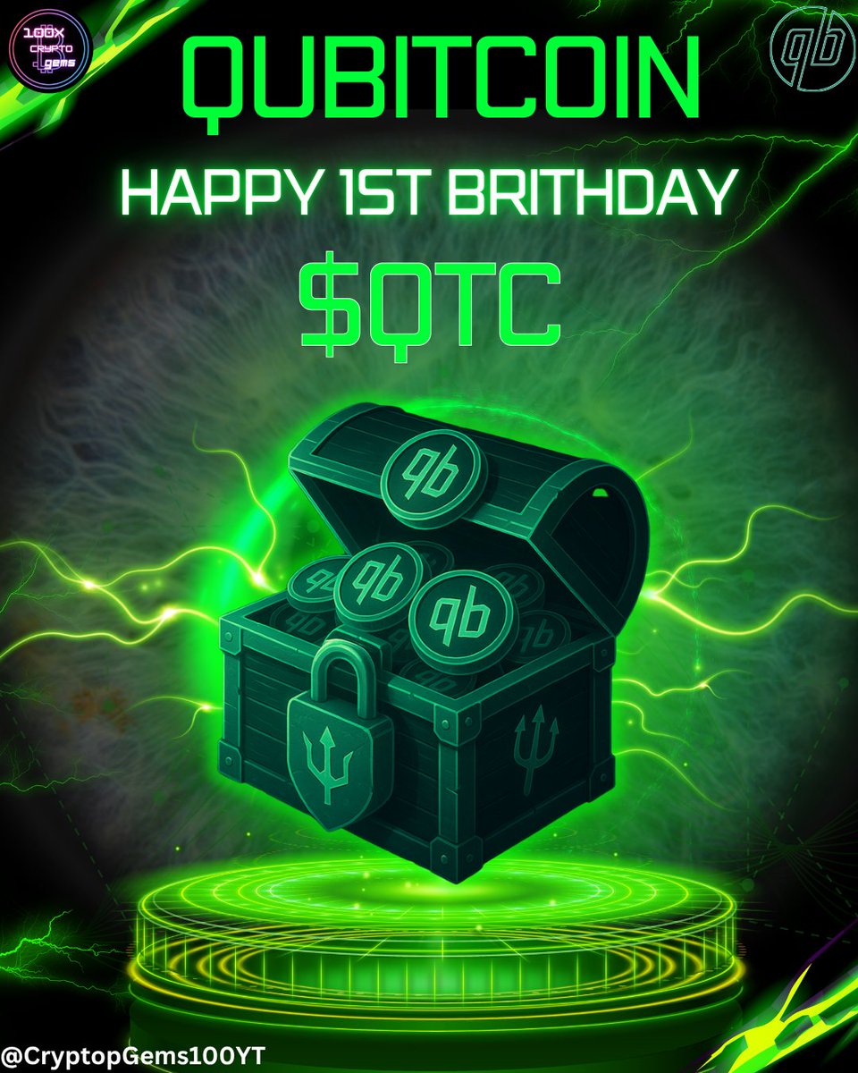 Happy 1st Birthday to $QTC 🥳 

In just one year, <a href="/qubitcoinx/">Qubitcoin</a> turned GPUs into quantum simulators - proving that mining can power real scientific progress!!   

From 700 miners → 3,000+ GPUs → the world's largest decentralized quantum simulation network!! 

Built by researchers