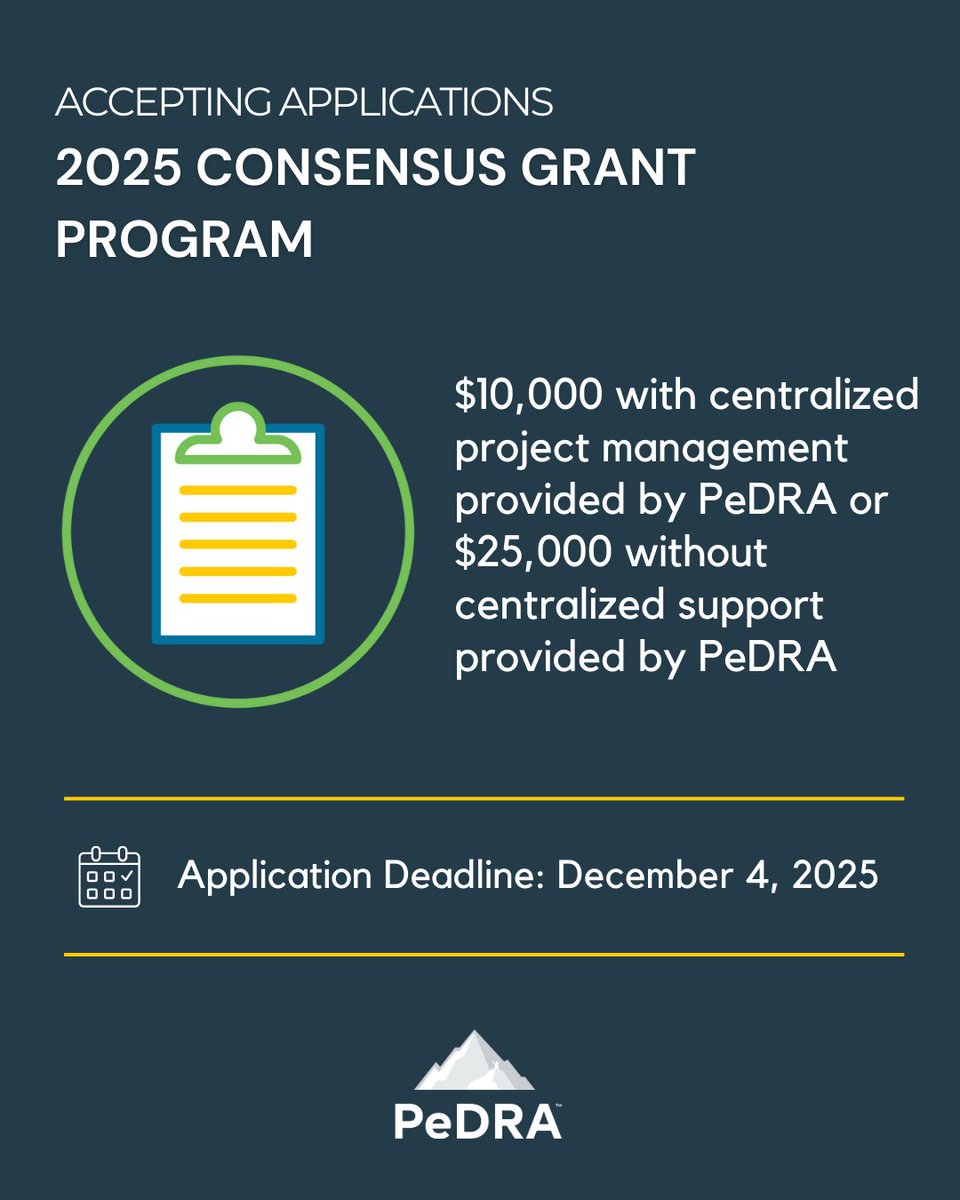 PeDRAResearch's tweet image. 🌟 Current Grant Openings! 🌟

🔬 Career Bridge Research Grant
🔬 Consensus Grant Program
🔬 Pediatric #Ichthyosis Challenge Grant (in partnership with @FIRST_Skin)

📅 Applications due December 4.

👉 Learn more &amp;amp; apply: pedraresearch.org/grants-fellows…

#PeDRA #pedraresearch #pedsderm
