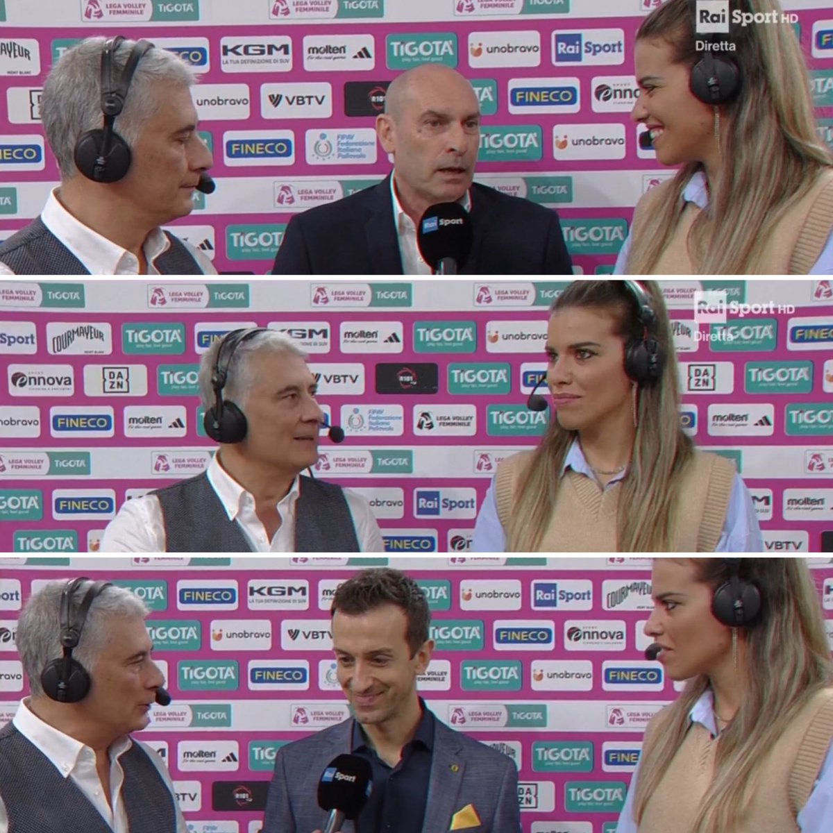 darkokerim's tweet photo. Il #saturdaynight con @marcofantasiatw, @PisaniGiulia e le #volleyballgirls di @bergamo1991 🖤 e @ImocoVolley 💛 #BerCon 1-3 25-20;21-25;12-25;18-25 🏐 #Bergamo lotta nel primo set ma poi è travolta dal 🚅 #Conegliano #pallavolo #volley #volleyball https://t.co/XbGfVCbSv4
