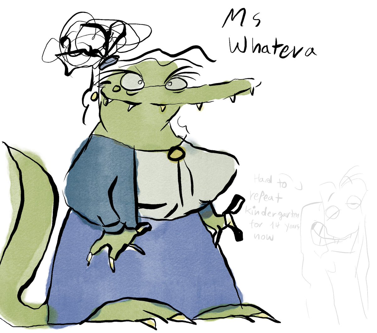 Side character concept arts