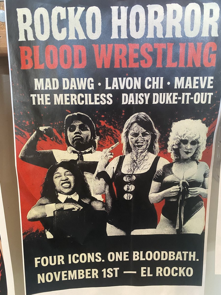 There are two wolves inside you. One thinks the bar this is happening at is lame af and the other wants to see women wrestle with their tibbies out