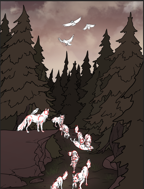 Some sneak peeks for Whitefall EP8!