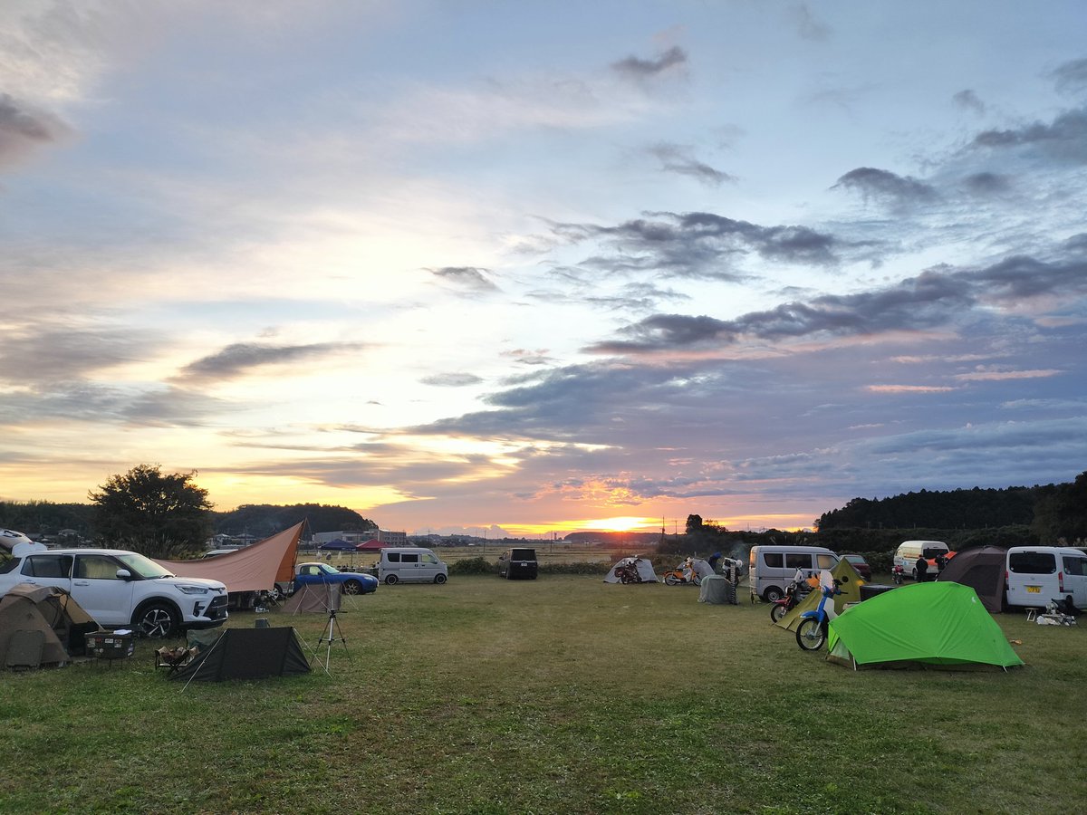 toramaru76's tweet image. 大洗の朝焼け
#MLS7