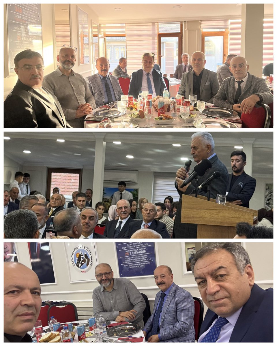 Erzincan Eğitim ve Kültür Vakfı (EKEV) buluşmasında, eğitime gönül vermiş hemşehrilerimizle bir araya geldik. #EKEV