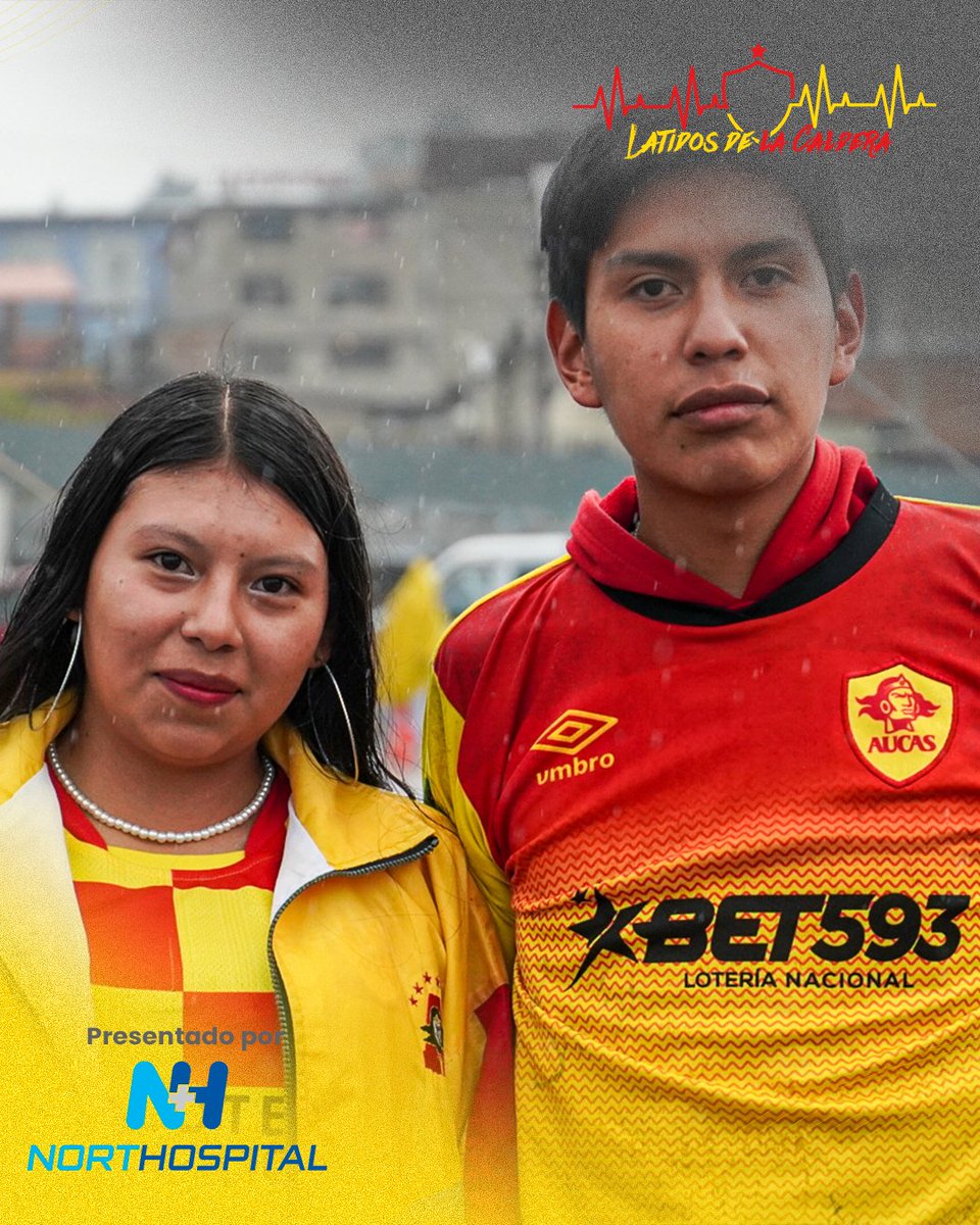 Aucas45's tweet image. 💛❤️ #LatidosDeLaCaldera ⚽️ 

Presentado gracias a @Northospital_ec

#NewSegment 
#SomosAucas 

💛❤️
