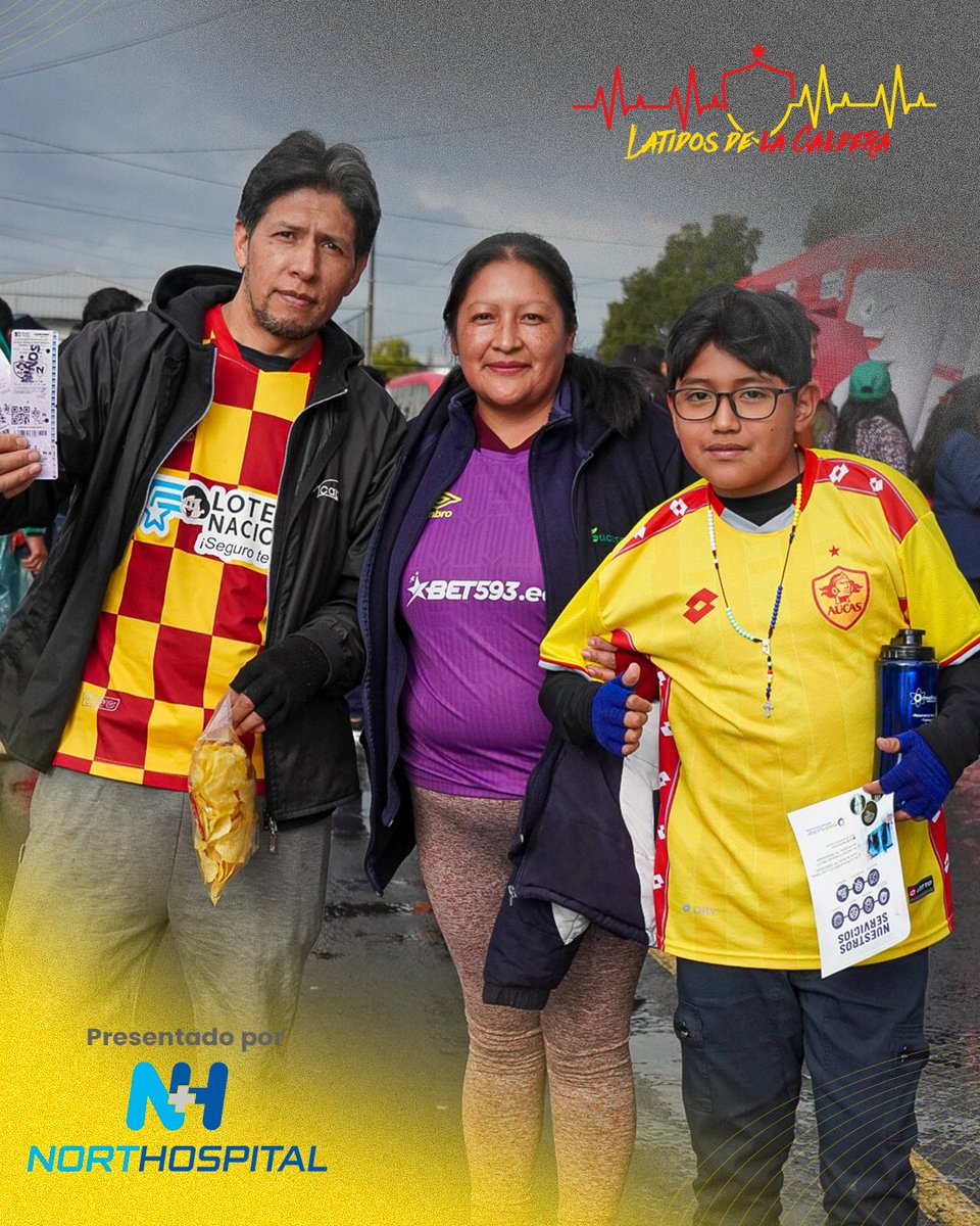 Aucas45's tweet image. 💛❤️ #LatidosDeLaCaldera ⚽️ 

Presentado gracias a @Northospital_ec

#NewSegment 
#SomosAucas 

💛❤️