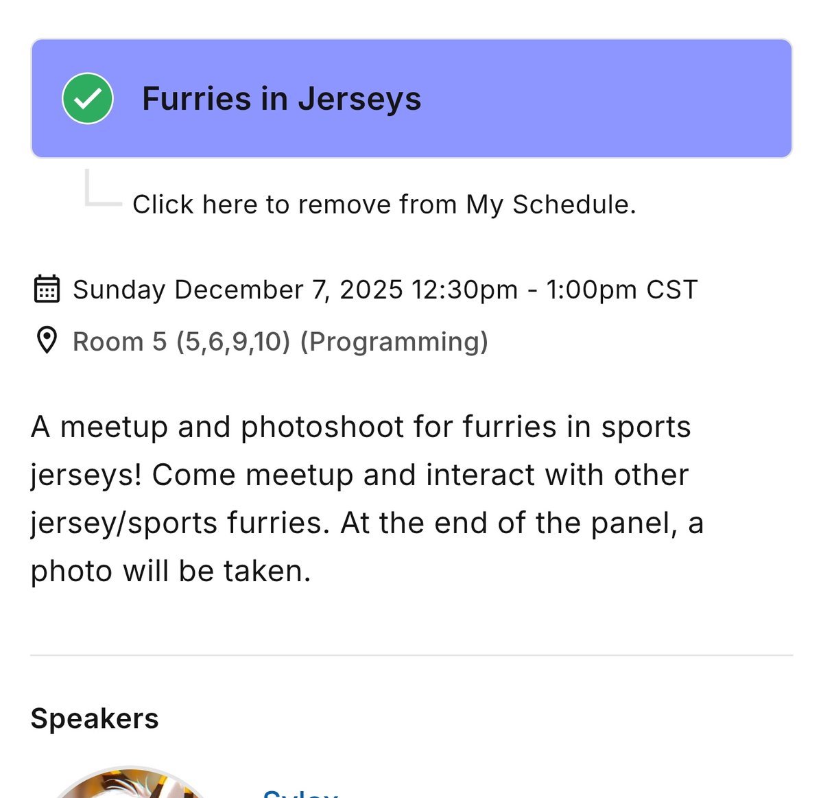 Hey y'all! 

Please to announce I'll be be hosting two sports-themed panels at Midwest Furfest this year! 🏈🎽

- "Are You Ready For Some Football" 
- "Furries in Jerseys"

If you're attending MFF def hit these up if you've got time, would love to have y'all there!

#MFF2025