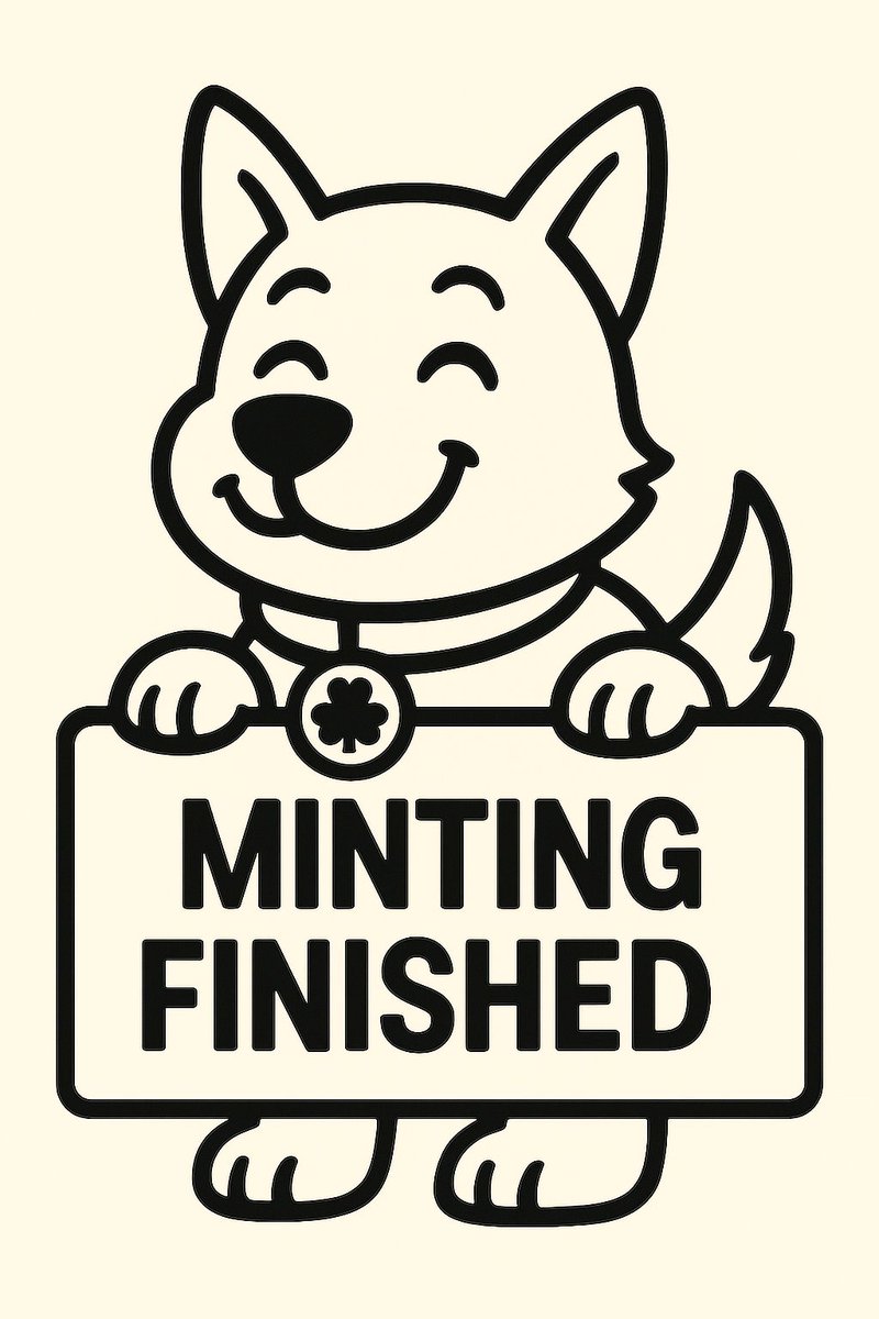 $LDOG (LuckyDog) minting is now complete! 🎉
Token distribution is still ongoing — thank you to everyone who took part in this historic launch.

More than 5000+ users joined this x402 protocol experiment,
making $LDOG the first native x402 MEME token on XLayer,
and the first to