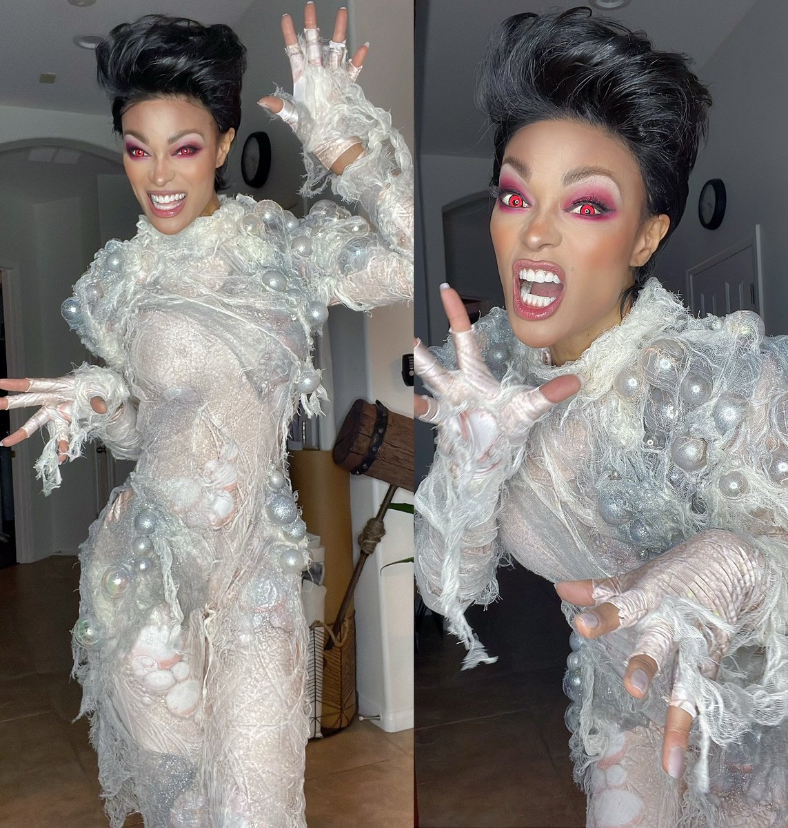 AliciaMarieBODY's tweet photo. “Aim for the flat top!”
GOZER the Destructor from the OG @Ghostbusters (1984) 🚫👻 for Halloween 2025 - I get so happy making nostalgia cosplay 😭🤣😄
Did you get costumed up this year?? What did you bring??? #ghostbusters #gozer #cosplay https://t.co/DXVwVOyatl